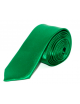 Slim Szatén nyakkendő - Zöld